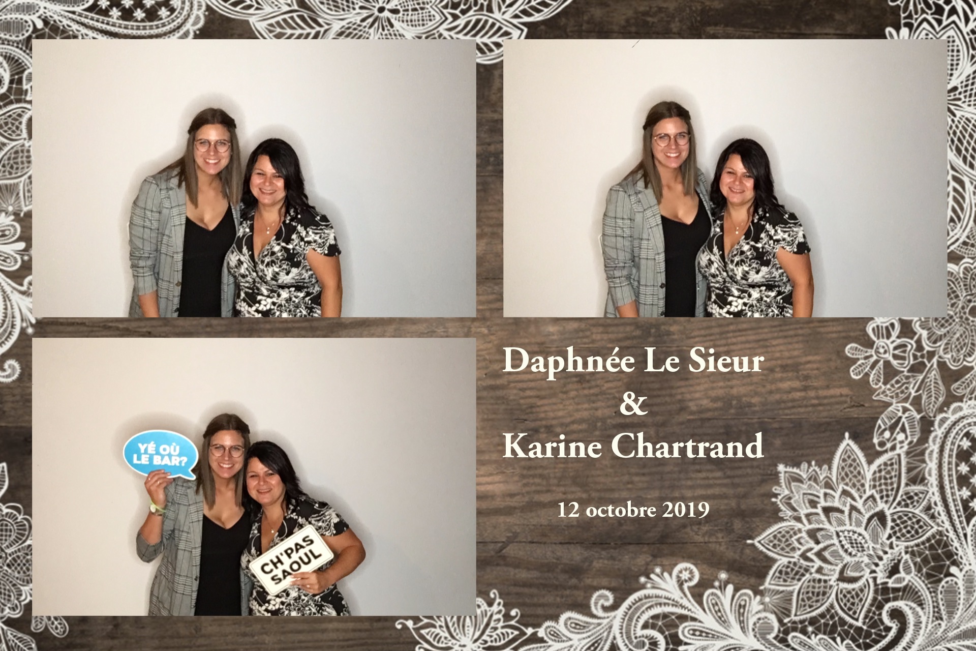 Mariage de Daphnée et Karine | View more photos from the event at album.pbooth.red/u/Photobooth-RED/Mariage-de-Daphnée-et-Karine